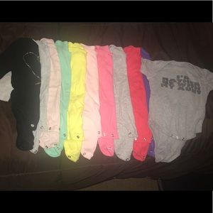 Lot of 11 onesies 12 months